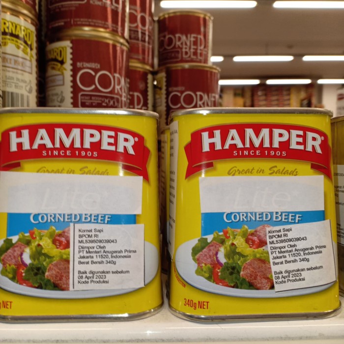 

HAMPER CORNED BEFF LiTE 25%LS 340g