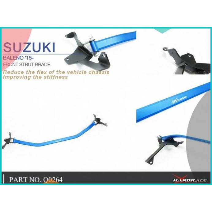 Aksesoris Stabsiliser Strutbar HARDRACE Q0264 S. Baleno Hatchback 16+