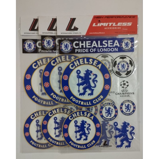 

Stiker super clear bola chelsea
