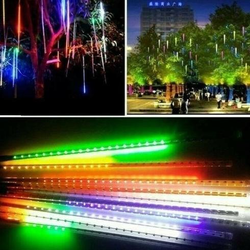 Lampu Led Hujan Meteor MS359 50CM Lampu Tumbler Lampu Natal Lampu Hias
