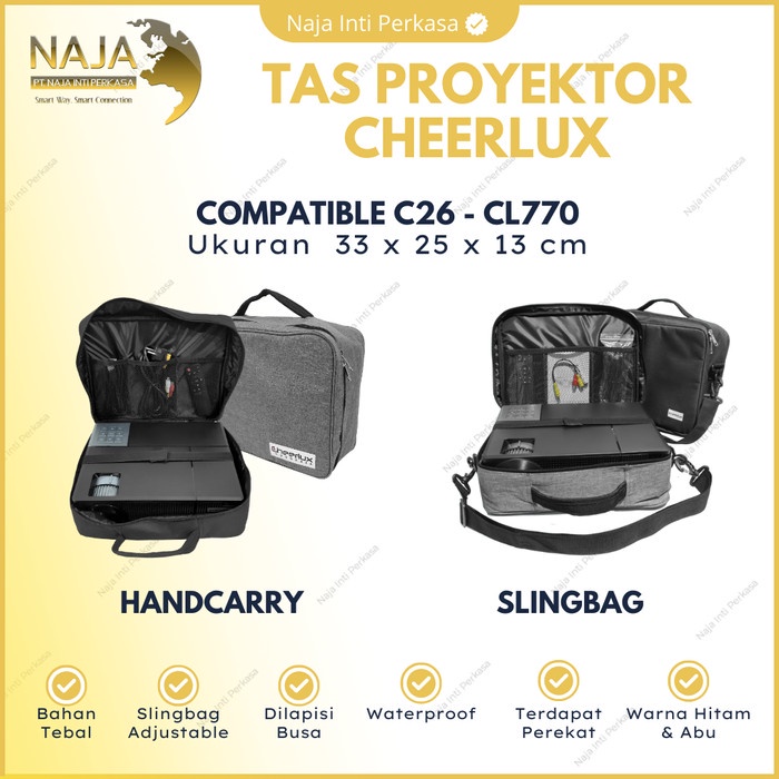 TAS PROYEKTOR CHEERLUX CL770 WATERPROOF BAG PROJECTOR CHEERLUX CL770
