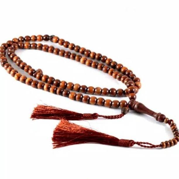 TASBIH KAYU STIGI 99,JAMINAN ASLI 100% (Masyallah)