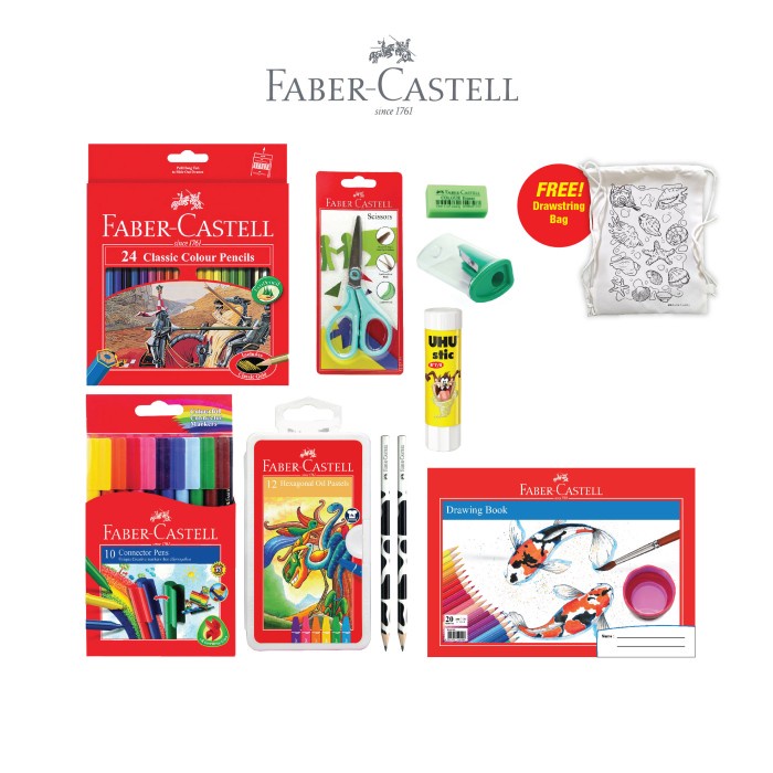 

SALE Faber-Castell Paket Kembali Ke Sekolah (SD Kelas 1-3) Termurah