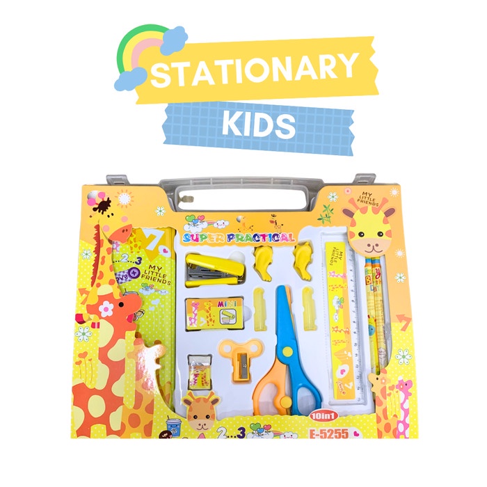 

SALE RUMAUMA Set Stationery Super Practical Yellow -Perlengkapan Alat Tulis Termurah