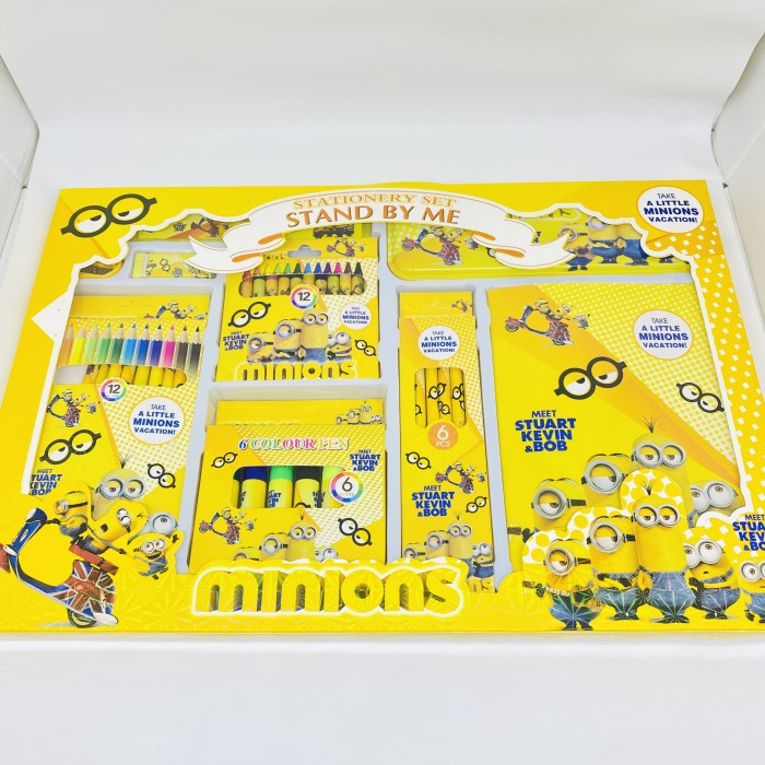 

SALE Stationary set xl alat tulis gambar anak lengkap pensil warna minions Termurah