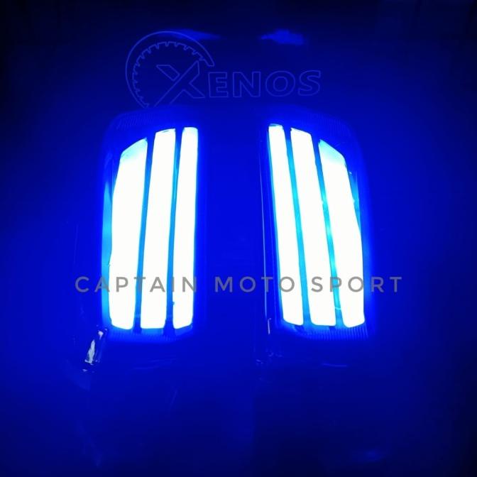 Lampu sein LED garis aerox old aerox new sen depan aerox 155