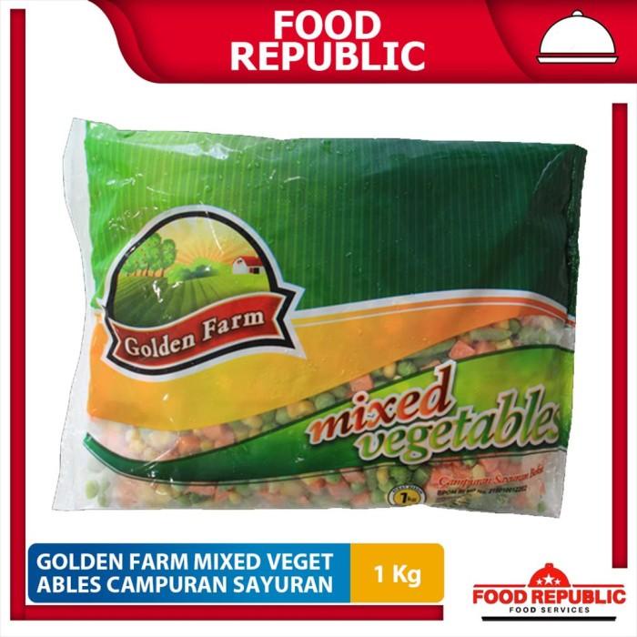 

Mix Vegetable / Wortel / Kacang Polong / Jagung Golden Farm 1 Kg Best Seller