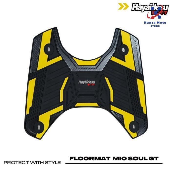 AKSESORIS YAMAHA MIO SOUL GT 115 KARPET MOTOR FLOOR MAT-HAYAIDESU