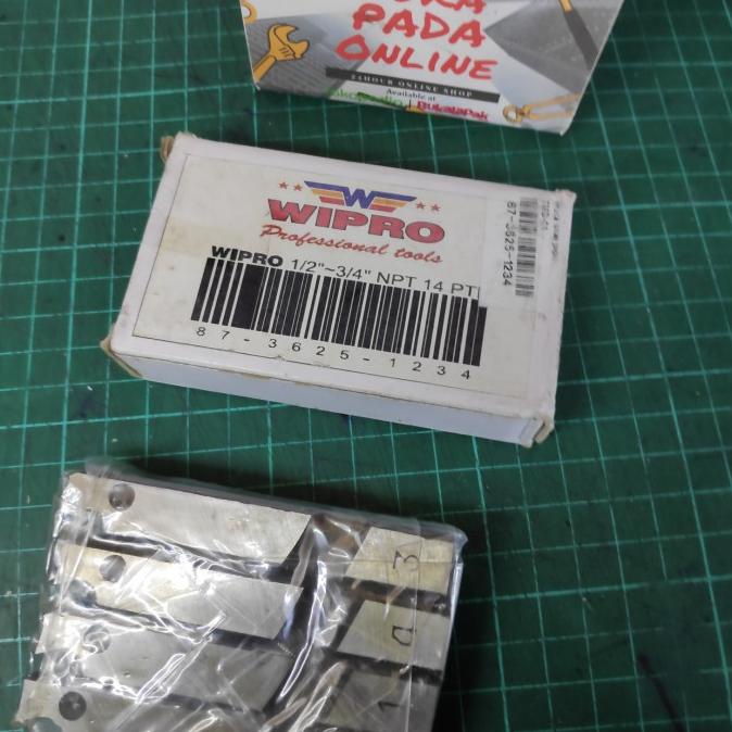 Berkualitas Mata senai mesin senai pipa elektrik WIPRO original berbagai size