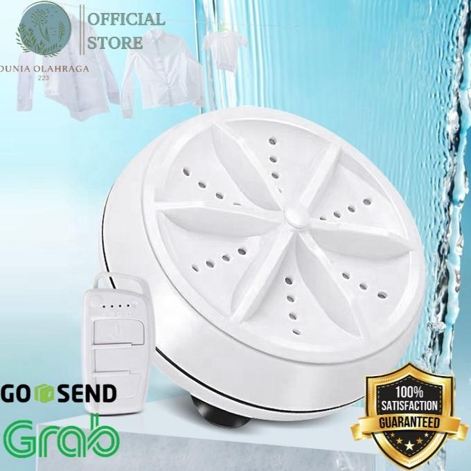 Mesin Cuci Ultrasonic Mini Portable - Ultrasonic Turbin Wash DO