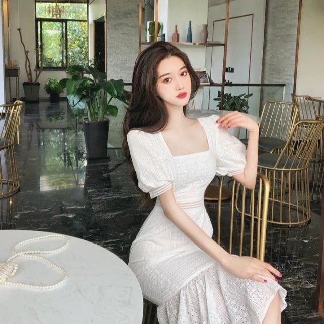 Women's Retro French Elegant Graceful Dress