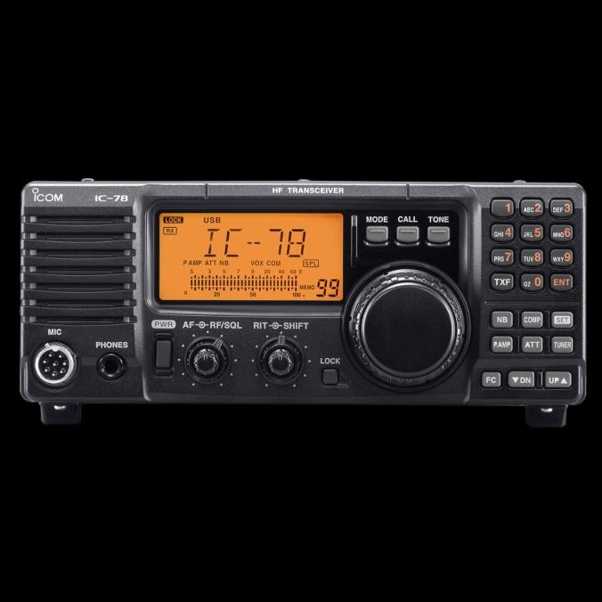 RADIO RIG SSB ICOM IC 78 GARANSI RESMI ELI