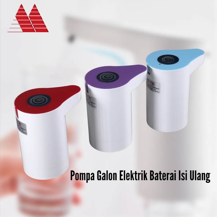 New Pompa Galon Elektrik 1200Mah Elektrik Portable Water Electric Pump Gratis Ongkir