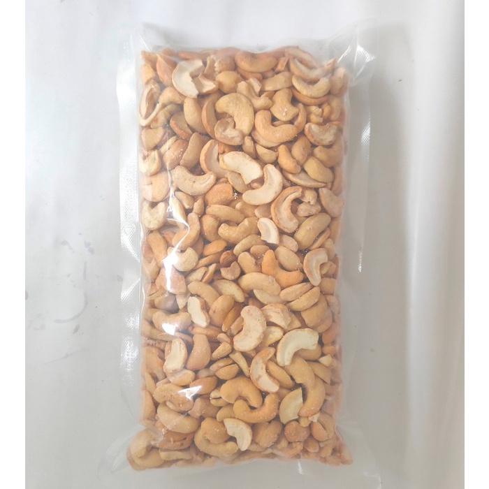 

500G Roasted Mede/ Mete Kacang Mede Sulawesi Belah 2 Rasa Ori /Asin