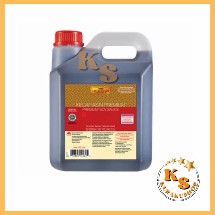 

Kecap Asin Premium Soy Sauce Lee Kum Kee 2L [Gosend/Grab Only]