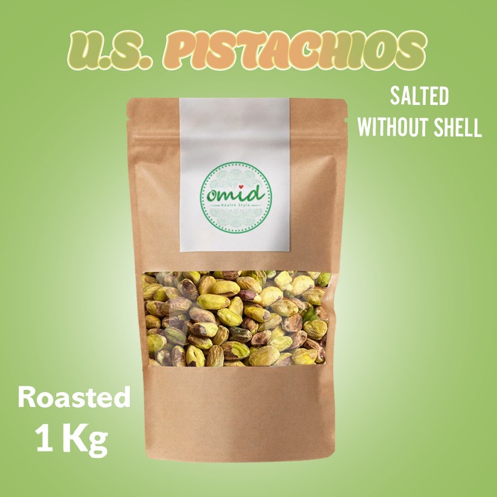 

1 Kg - Roasted Pistachio Salted Kacang Pistachio Asin Panggang