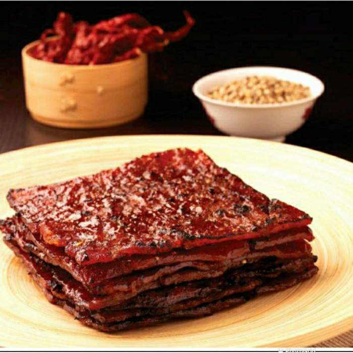 

Bee Cheng hiang Dendeng Sliced Chili Pork(Dendeng Babi Sliced Pedas)