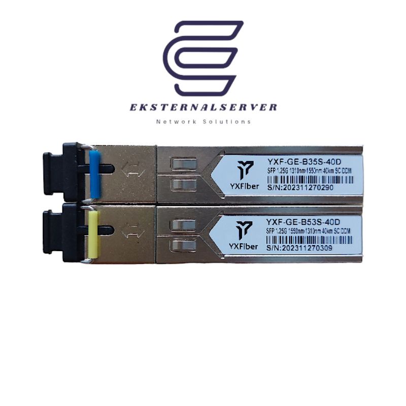 SFP 1G BIDI 40KM SC UNIVERSAL (SEPASANG)