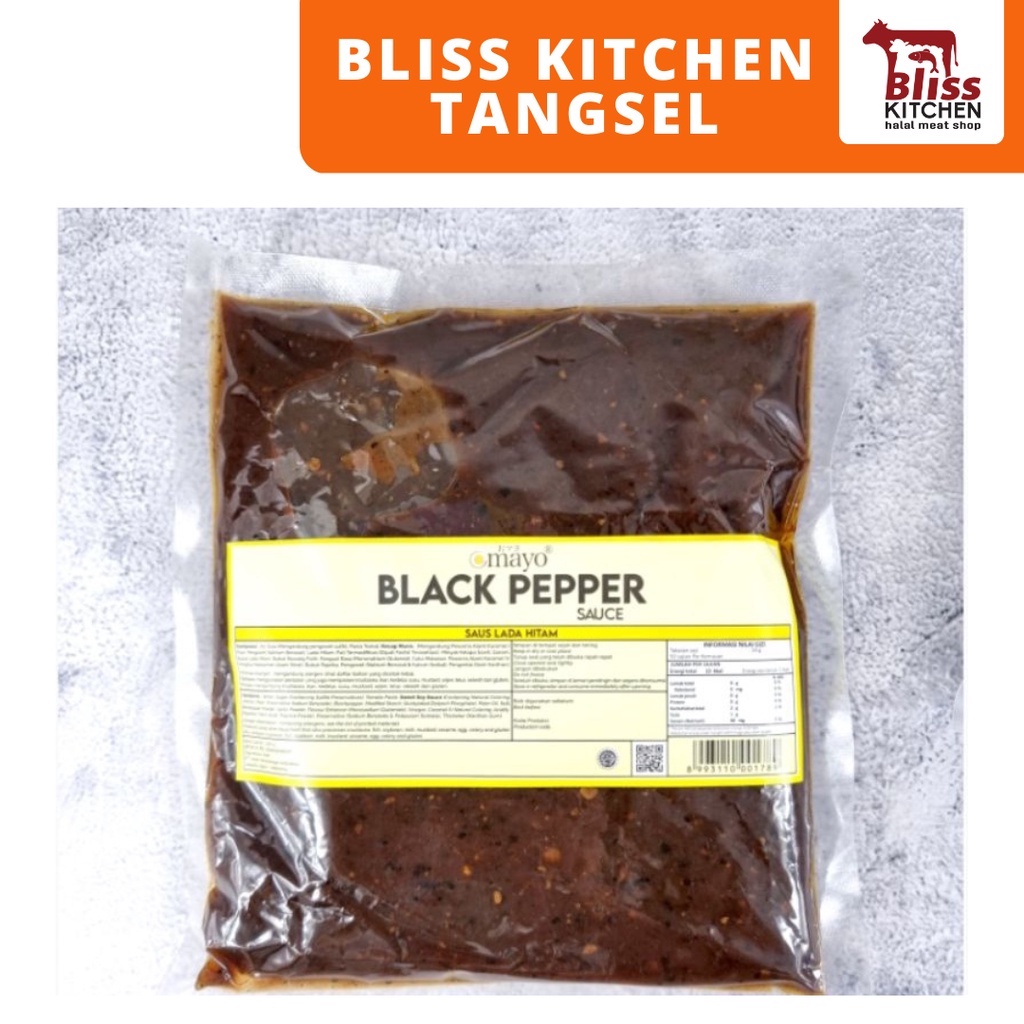 

Saus / Bumbu / Sauce Blapepper / Blar / Lada Hitam 500Gr