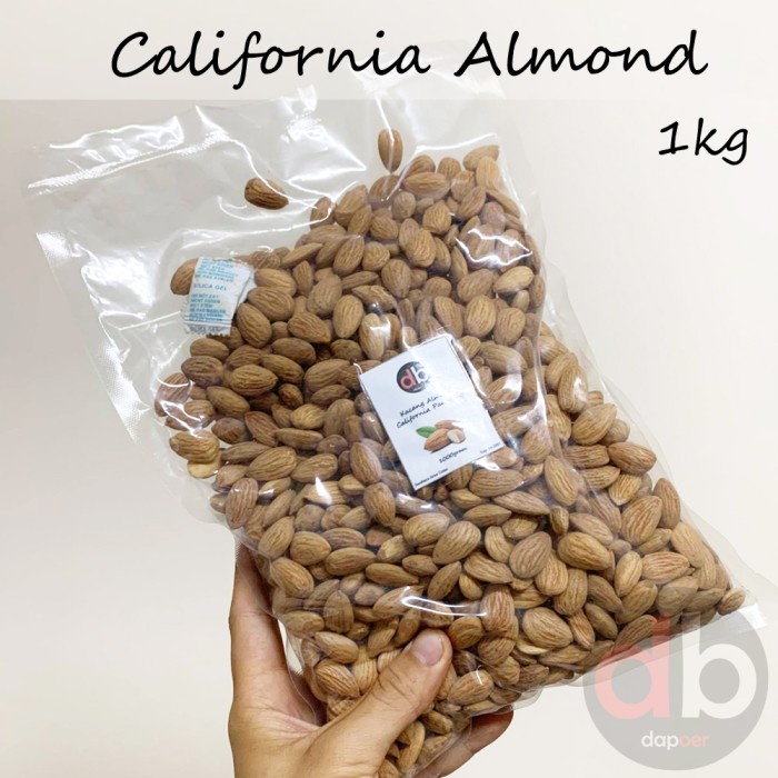 

Kacang - Kacang Almond Panggang California Roasted Almond 1Kg