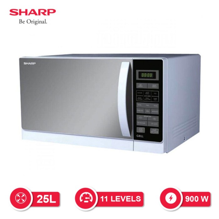 Promo Microwave Sharp 25 Liter Low Watt R728 / R-728 W