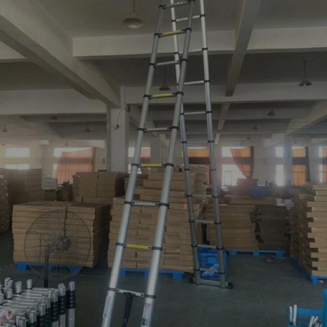 Tangga Double Teleskopik 9.0 Meter Denko Tlb 12