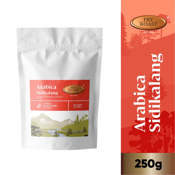 

Kopi Arabika Sidikalang 250 Gram Biji/Bubuk