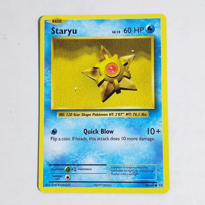 Staryu 30/108 - XY: Evolutions Pokemon Card TCG