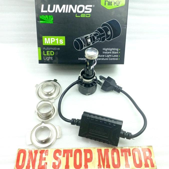LAMPU LED H4 H6 H7 LUMINOS MP1S MINI PROJI VIXION MEGAPRO MONO MOBIL