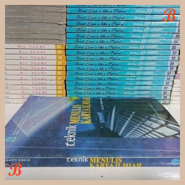 | TBE | BUKU ORIGINAL -TEKNIK MENULIS KARYA ILMIAH - PENERBIT UNIVERSITAS TERBUKA