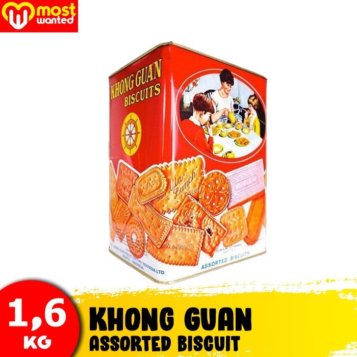 

Biskuit Wafer - Khong Guan Biskuit Kaleng Wafer 1600 Gr Tbk