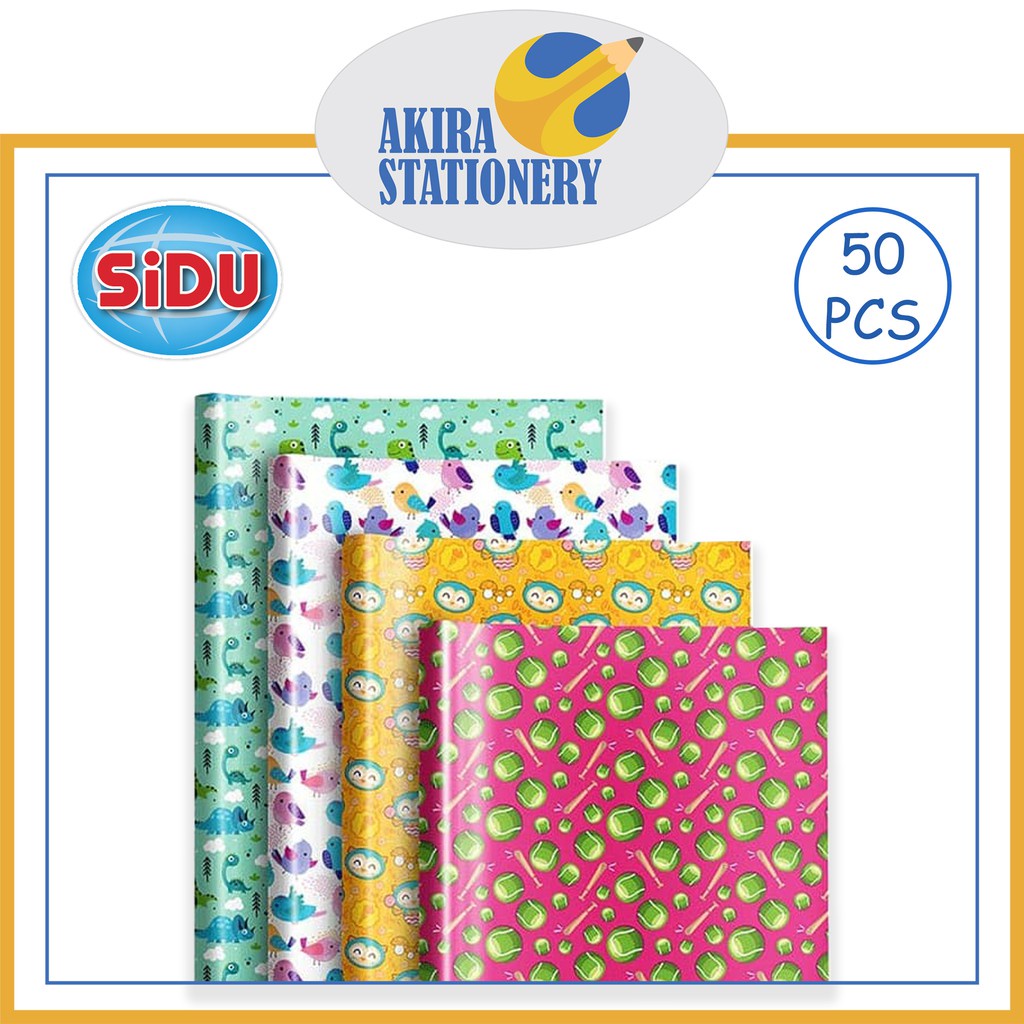 

Kertas Kado Sidu / Sinar Dunia Isi 50 Pcs (Motif Random)