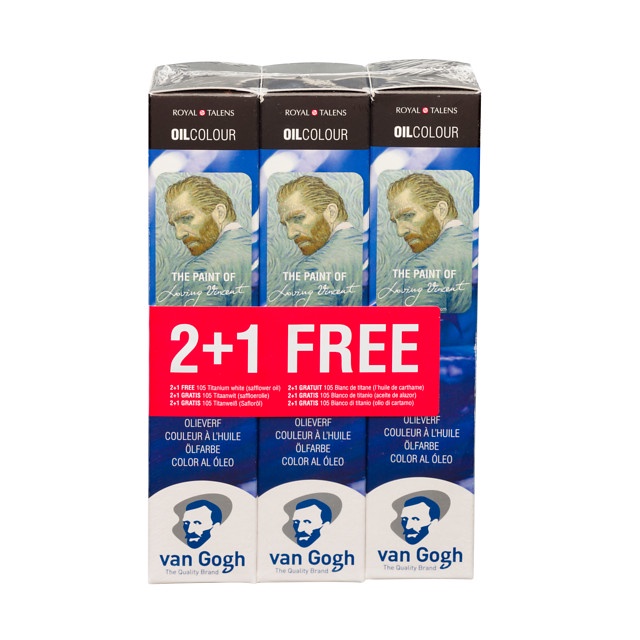 

Terbaru Van Gogh Oil Colour Tube 200Ml Titanium White 2+1 Promo Terlaris