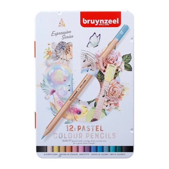 

Terbaru Bruynzeel Expression Colour Pencil Tin 12 Pastel Shades Promo Terlaris