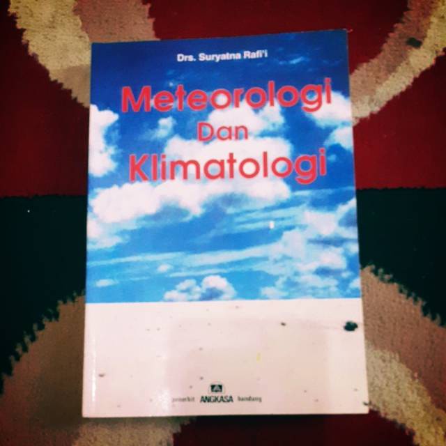 Buku Meteorologi dan  klimatologi