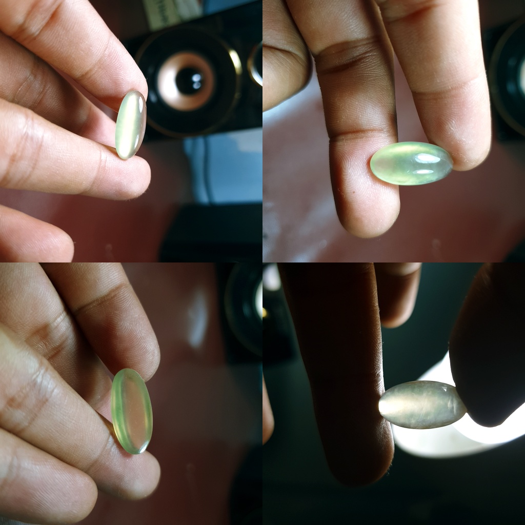 BATU CINCIN NEON POLOS KERISTAL IDOCRASE ACEH  NO70
