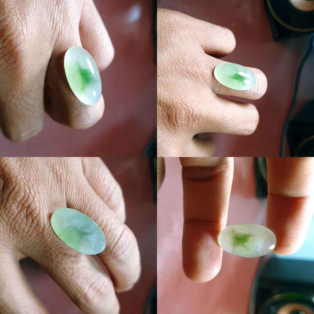 BATU CINCIN ICEJADE LUMUT TOTOL HIJAU SUPER BATU LUMUT ACEH NO103
