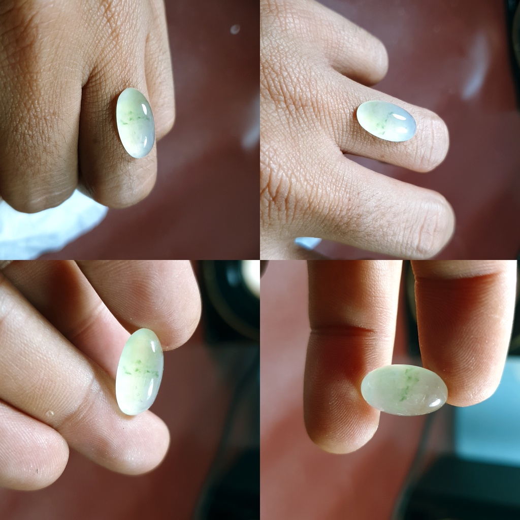 BATU CINCIN ICEJADE LUMUT TOTOL HIJAU SUPER BATU LUMUT ACEH NO123