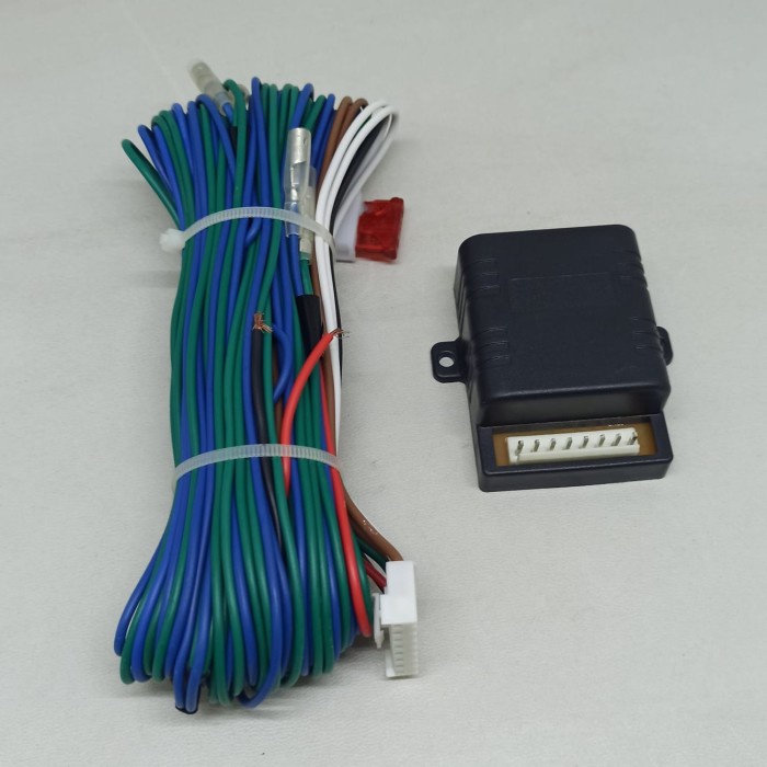 kode07 Modul Sentral Lock plus Socket Modul Central Lock Relay Central Lock
