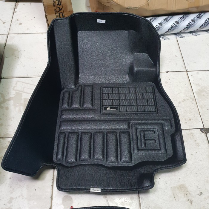 Karpet Mangkok Mobil 5D Frontier Mitsubisi Xpander 3 Baris Best