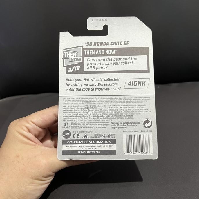 Hot Wheels Civic EF kmart biru FS Factory Sealed 2017 Terlaris