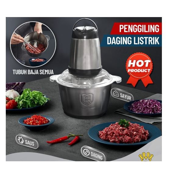 Newstyle Blender Daging X01 Mesin Penggiling Daging/Sayur Chopper Meat