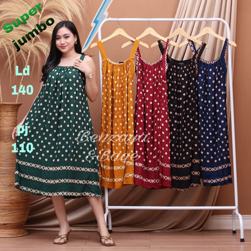 Terlaris Daster yukensi jumbo ld 140 baju tidur Kekinian 4