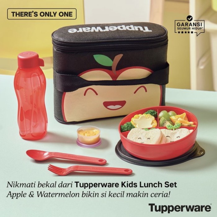 SALE Tupperware Blue Yummy tempat makan anak Termurah