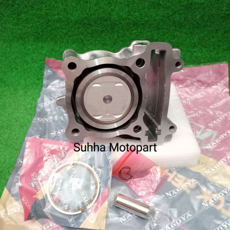 CYLINDER BLOK SEHER/PISTON NAGOYA  (YAMAHA JUPITER MX 135 OLD/NEW KODE 5YP)