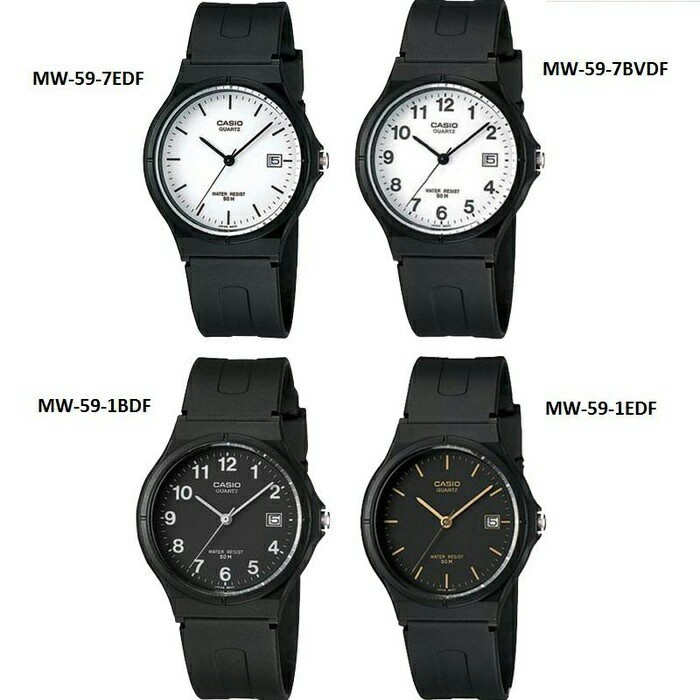 ✅New Ori Jam Tangan Wanita  Anak Casio Mw59 Original Mw-59 Terbatas