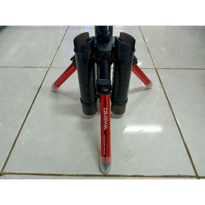 Rak Joran Original Daiwa Standing Rod Holder 300 Multi Fungsi + Tas