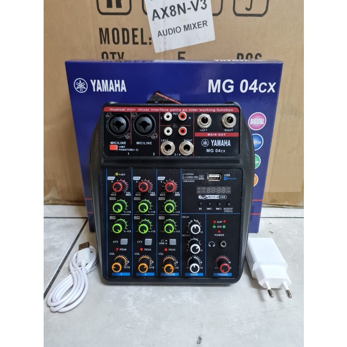 Mixer Audio Yamaha MG4CX USB Bluetooth Soundcard