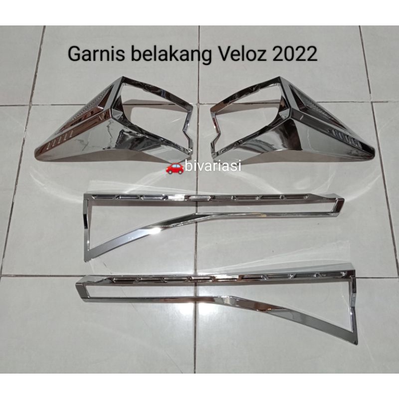Garnis lampu belakang Avanza Veloz 2022 / Cover list lampu belakang Veloz 2022