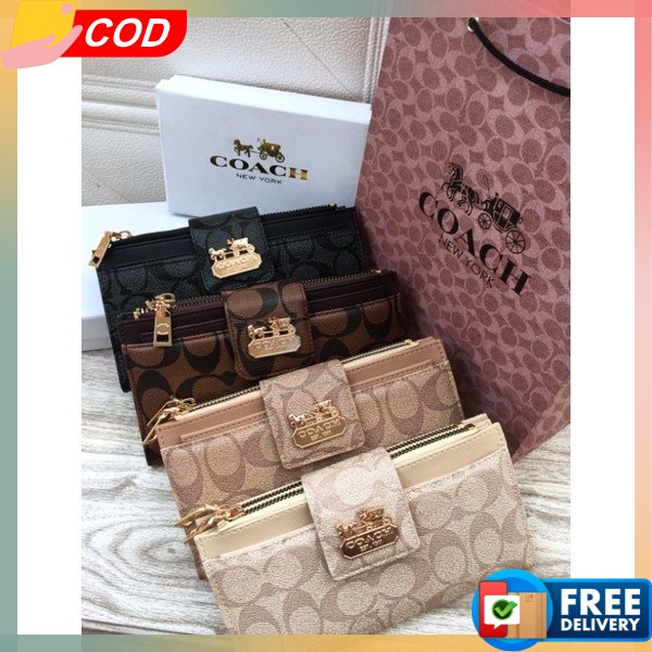 Domprt Ibuibu Domp Wnta Dmpt Dompwt Mini Dompet Wnita Lucu Dmpet Panjang Dompet Panjang Lipat Kancin